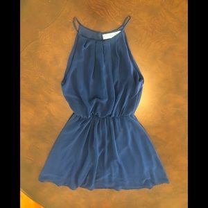 Mini dress- royal blue, size small.